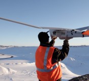 AeroVironment RQ-20 puma při testování na Aljašce