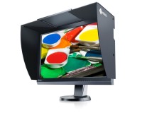 EIZO CG24 je nový 24“ IPS monitor profesionální řady ColorGraphic. Monitor je schopen zobrazovat data tak, jak skutečně vypadají ve všech nejrozšířenějších barevných prostorech (sRGB, AdobeRGB, Rec709, EBU atd.). Také zvládá simulovat RGB-data  jiných zobrazovačů (tablety, telefony) a dokonce i CMYK-data tiskových strojů.