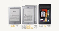 Nové čtečky Kindle a tablet Kindle Fire