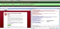 Ukázka blokování škodlivého kódu v Google Chrome (zdroj: NSS labs)