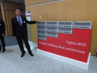 Radovan Hošek, product sales manager, při prezentaci serverových řad Fujitsu M10 na platformě SPARC