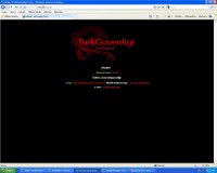 Web po útoku TurkGuvenligi