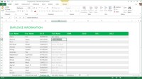 Nový Excel: funkce rychlého vyplňování