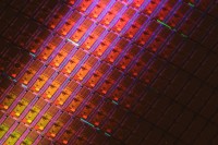 Intel Atom processor wafer