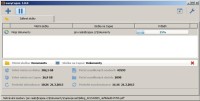 Interface aplikace Capsa.cz