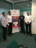 Martin Kudrnáč (produktový manažer), Vítězslav Ciml (ředitel), Čeněk Rauschner (PM), Ivo Rosol (ředitel vývoje), OKsystem