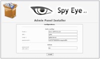 Obrázek 2 Screenshot instalátoru SpyEye z “oficiálního” manuálu.