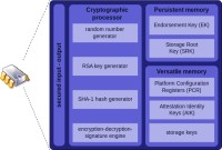 Schéma TPM čipu (Zdroj: Wiki média)