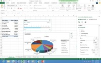 Ukázka práce v Excelu 2013 (prvek Timeline)