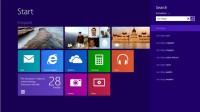 Vyhledávací rozhraní ve Windows 8
