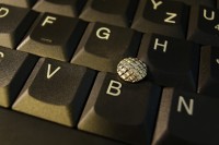 zlatý trackpoint