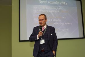 Vladimír Pikora na konferenci Docuride 2019, Foto: Sabris