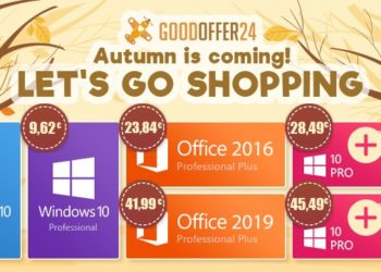 PODZIMNÍ PROMO: Windows 10 Pro za € 9,62 a Office 2016 Pro za € 23,84 – GoodOffer24!