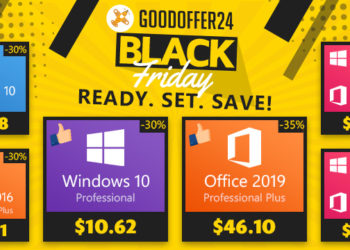 Black Friday u GoodOffer24: extra 30% slevy na veškerý software