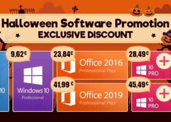 Sofwarová akce na Halloween: Win 10 za 9,62, Office 2016 za 23,84 eur