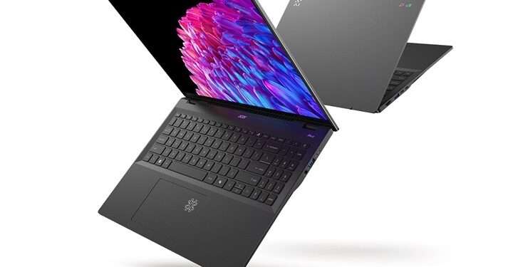 Acer představuje nové notebooky Swift Copilot+ s procesory Intel Core Ultra (Series 2)