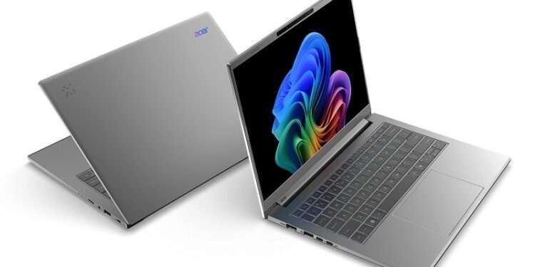 Acer rozšiřuje řadu Aspire AI o šest nových notebooků Copilot+ PC s procesory nové generace