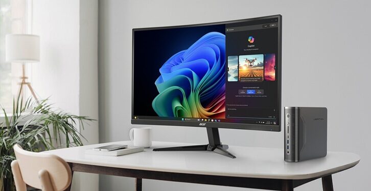 Acer představuje Veriton RA100 AI Mini Workstation